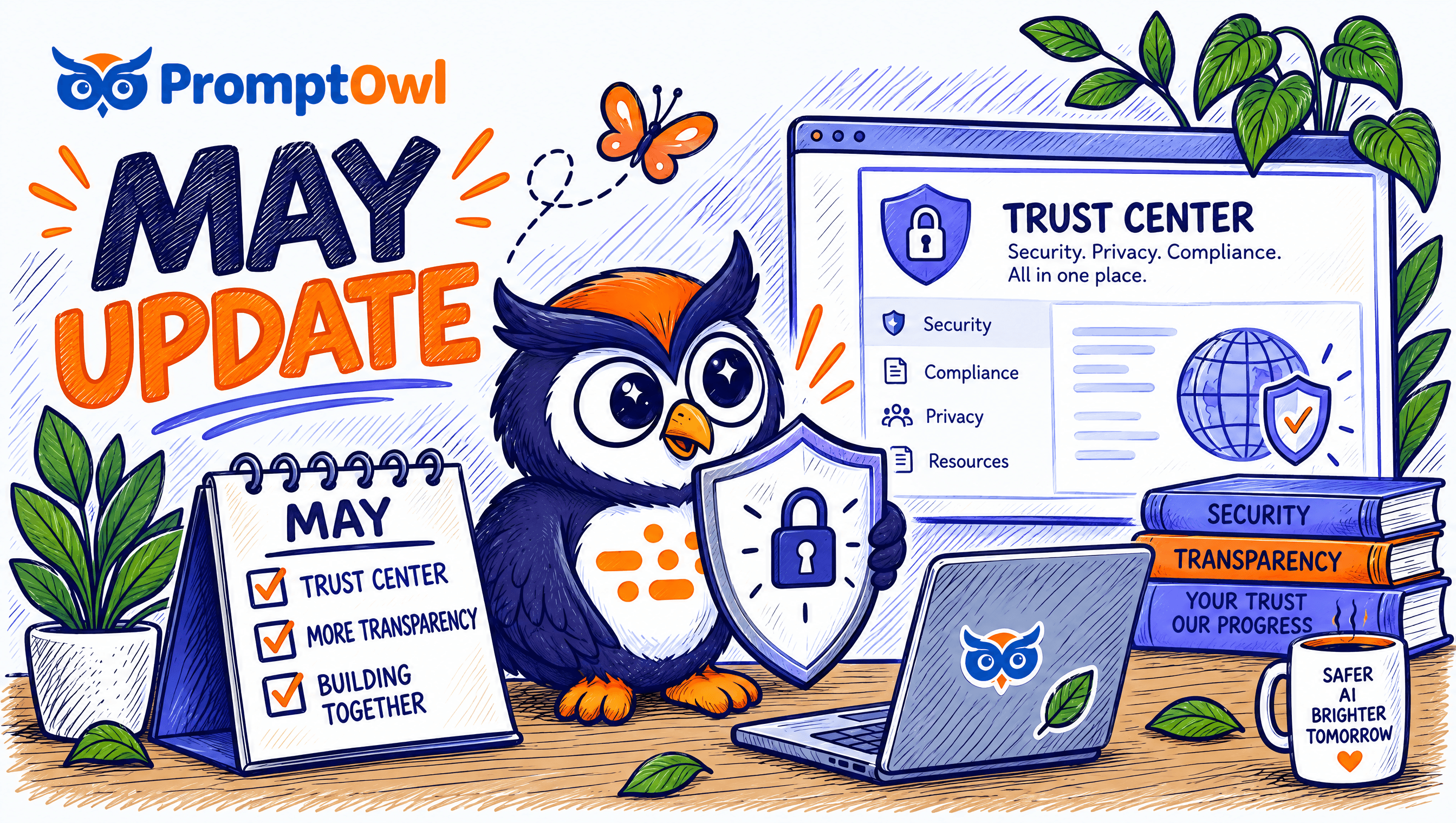 What Shipped in May: Full Model Access on Every Trial, a Trust Center Built In